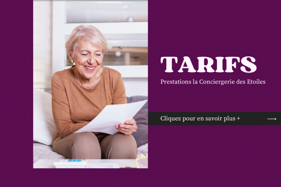 Tarifs La Conciergerie des Etoiles
